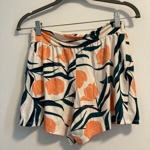 Floral Print Women's Shorts
